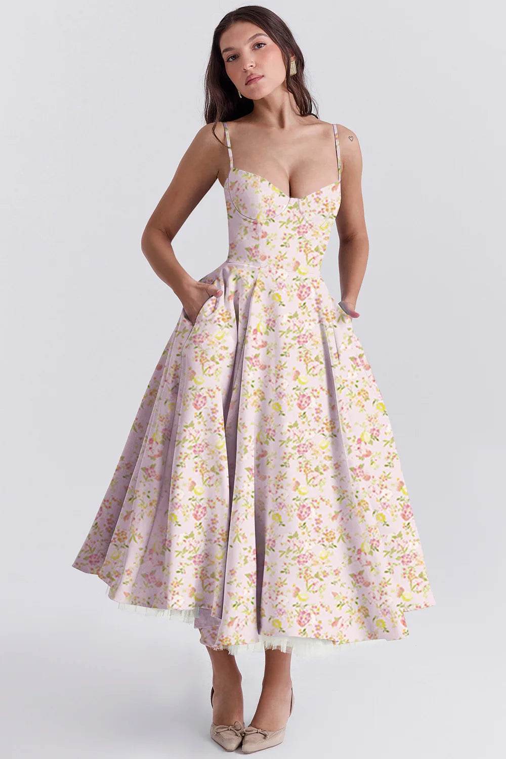 Vestido Midi Lady - Sua Boutique