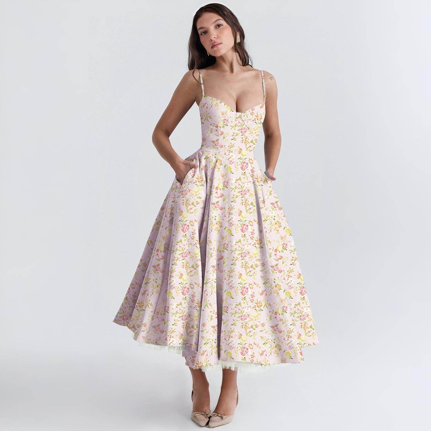 Vestido Midi Lady - Sua Boutique