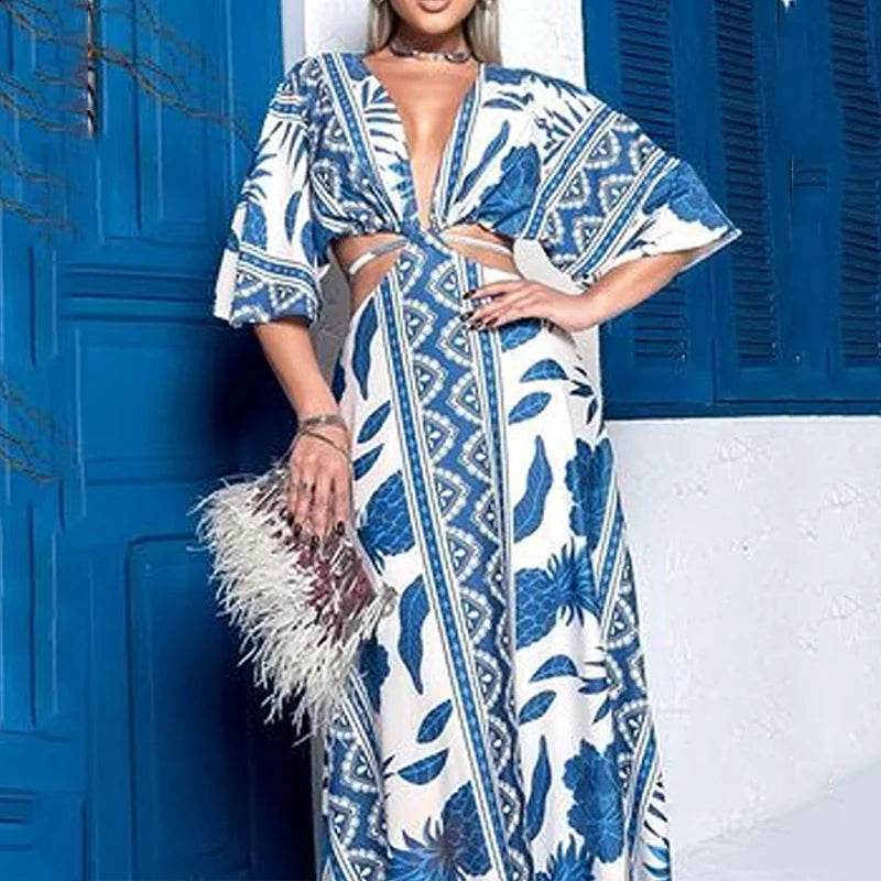 Vestido Maxxi Curaçao - Sua Boutique