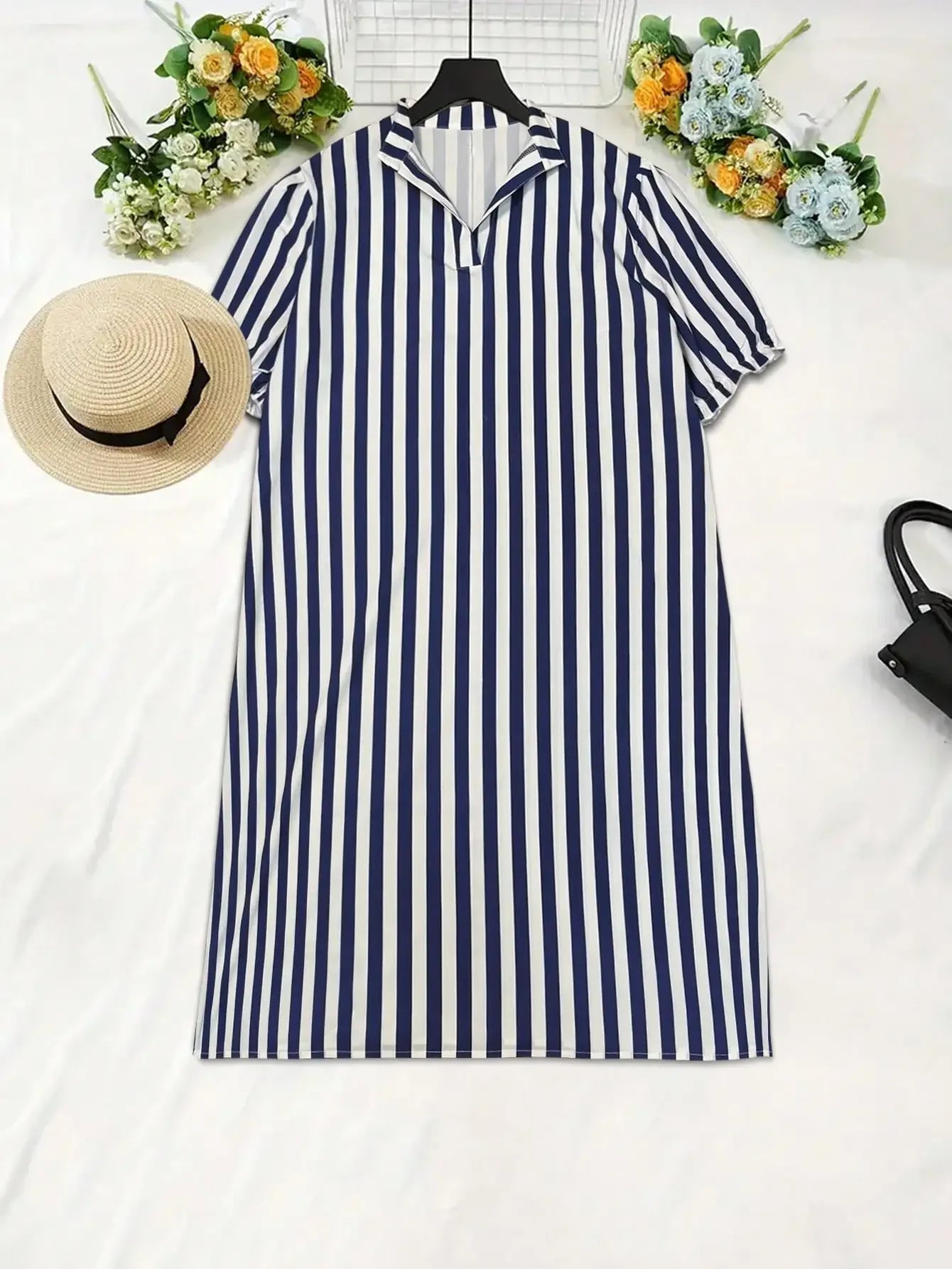 Vestido Listrado Palermo - Sua Boutique