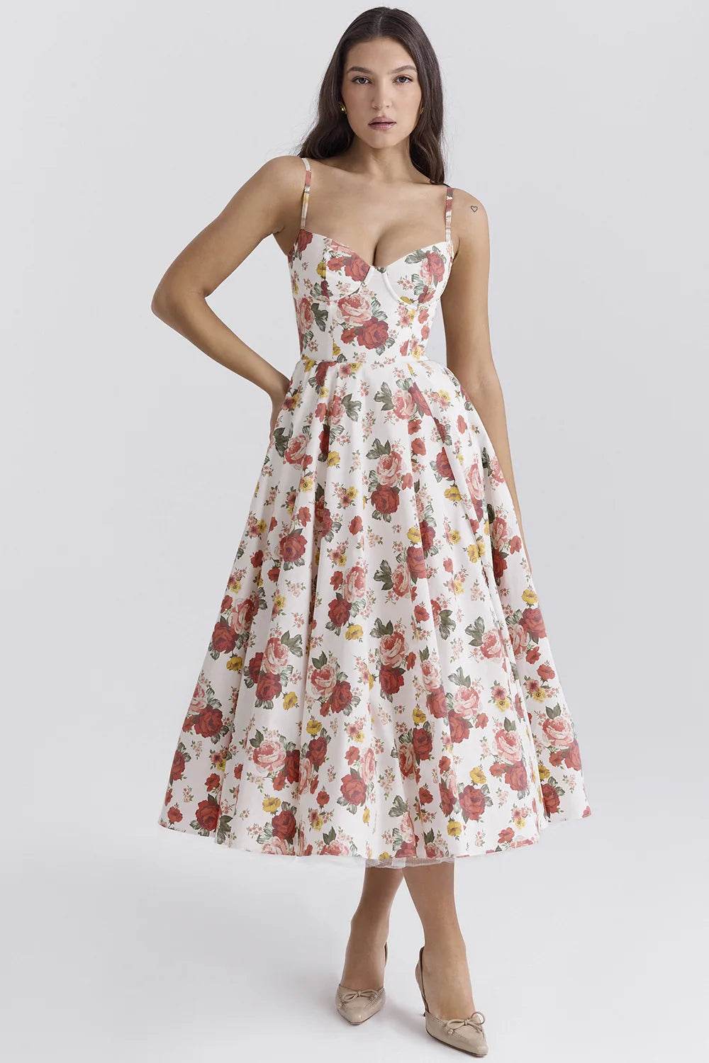 Vestido Midi Lady - Sua Boutique