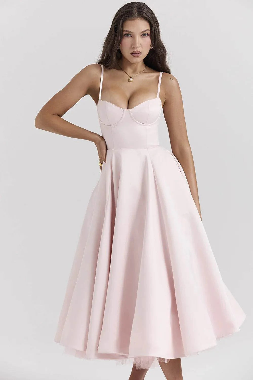 Vestido Midi Lady - Sua Boutique