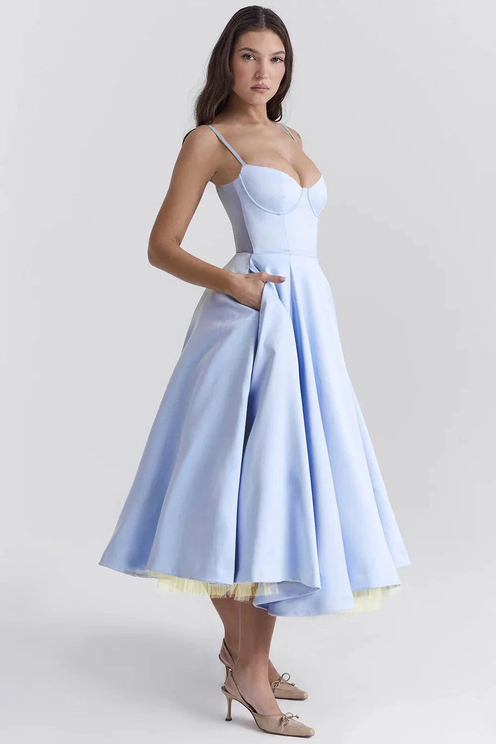 Vestido Midi Lady - Sua Boutique