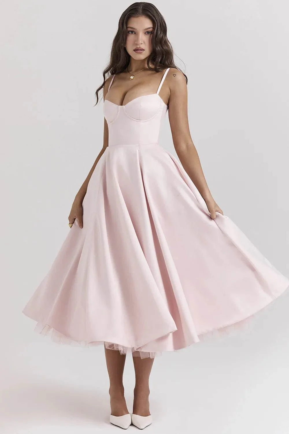 Vestido Midi Lady - Sua Boutique