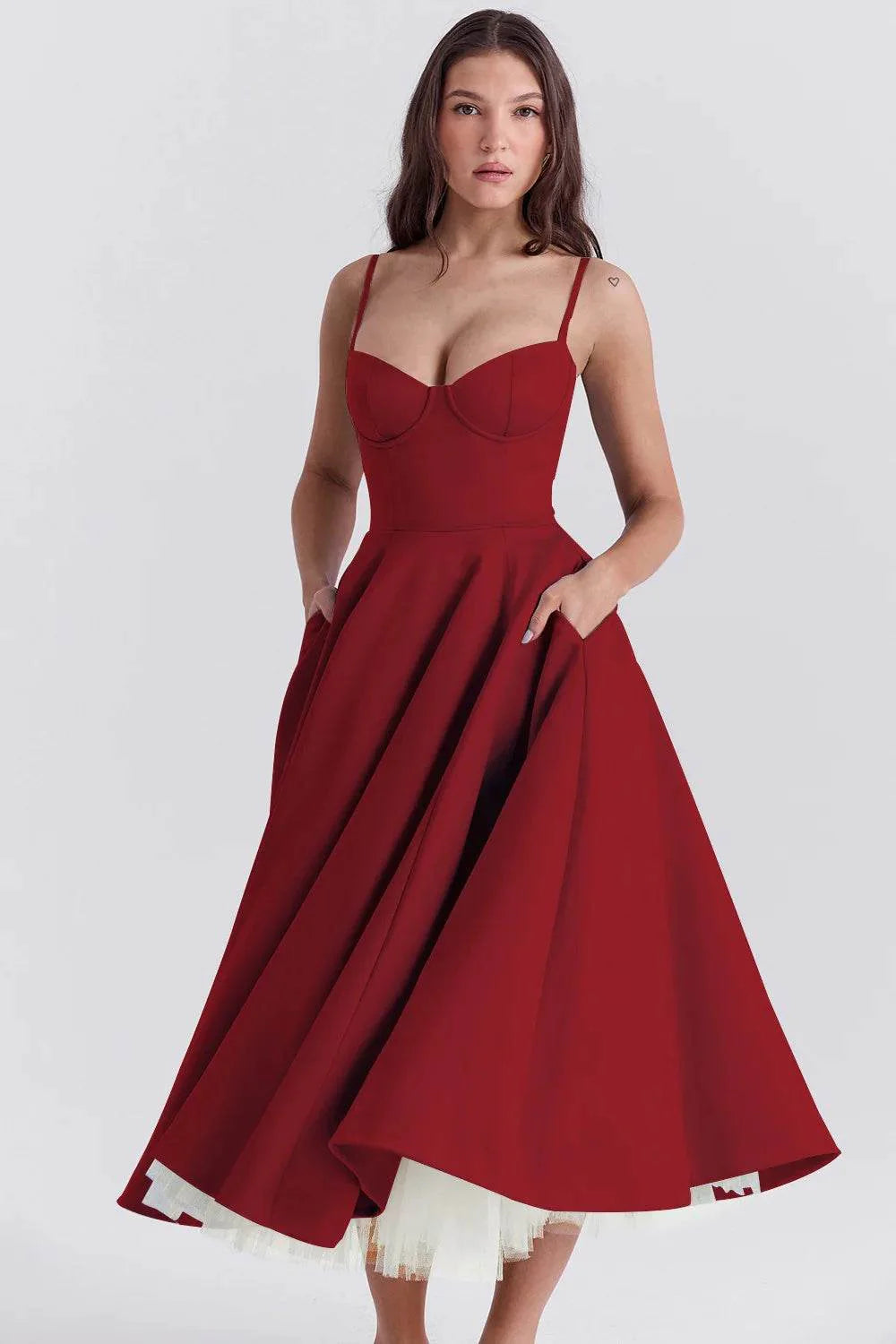 Vestido Midi Lady - Sua Boutique