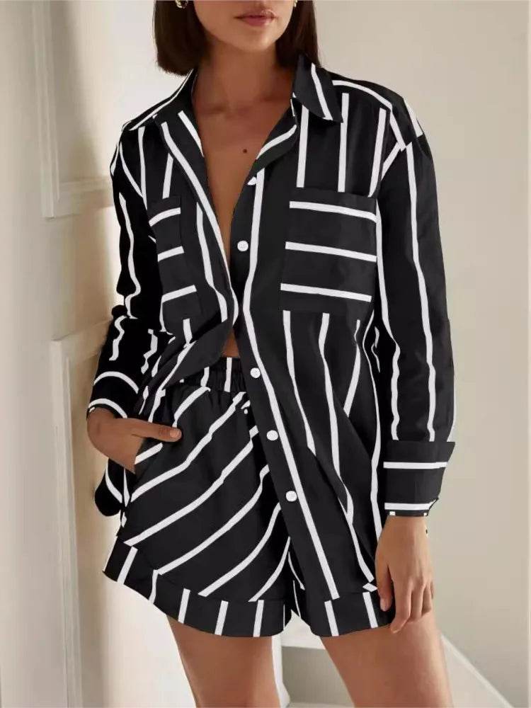 Conjunto Camisa e Shorts Hefera - Sua Boutique