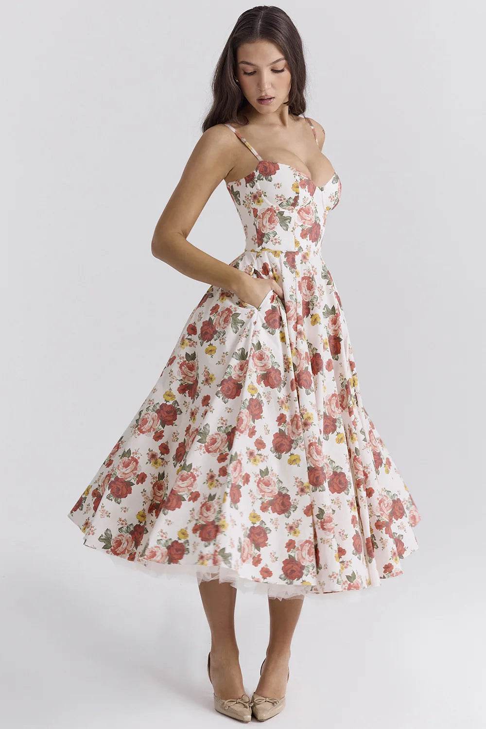Vestido Midi Lady - Sua Boutique