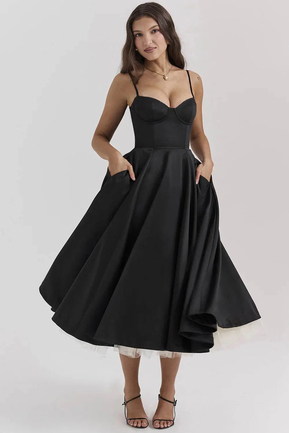 Vestido Midi Lady - Sua Boutique