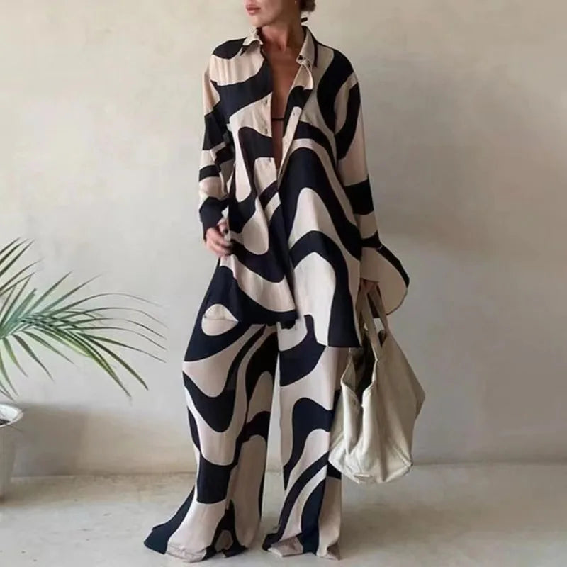 Conjunto Camisa e Calça Mediterranée