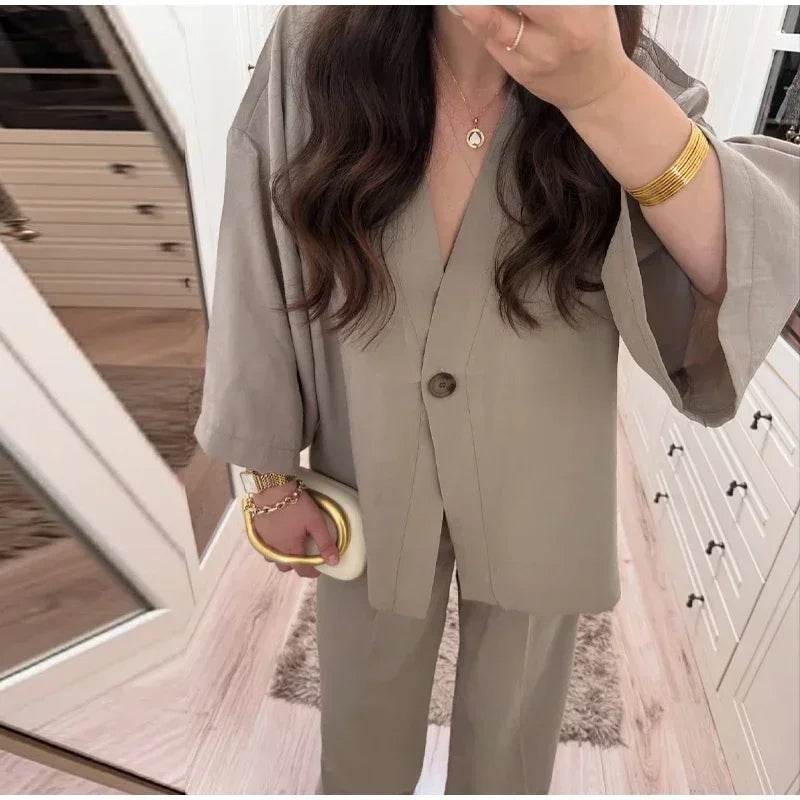 Conjunto Calça e Camisa Kay - Sua Boutique