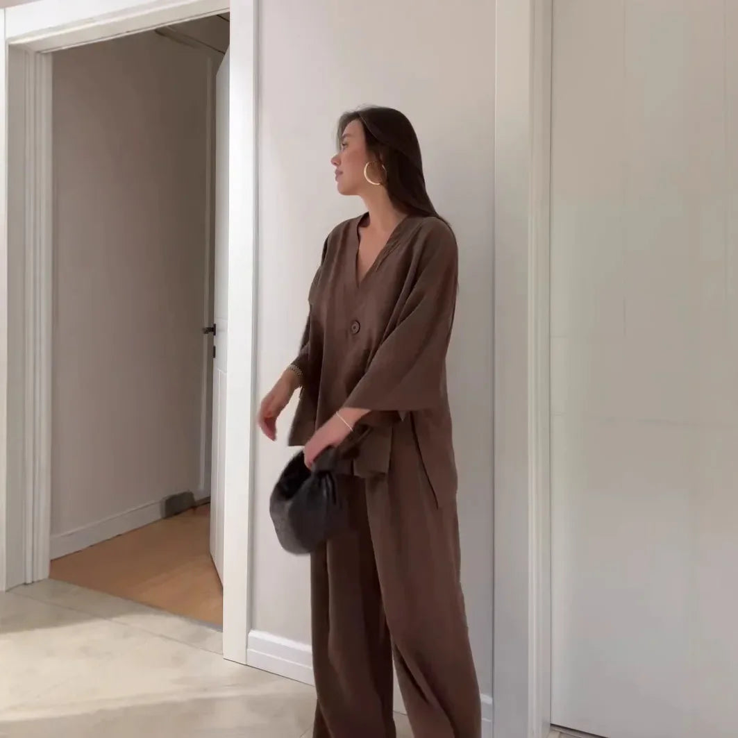 Conjunto Calça e Camisa Jade - Sua Boutique