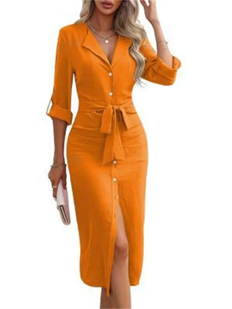 Vestido Midi Oakland - Sua Boutique