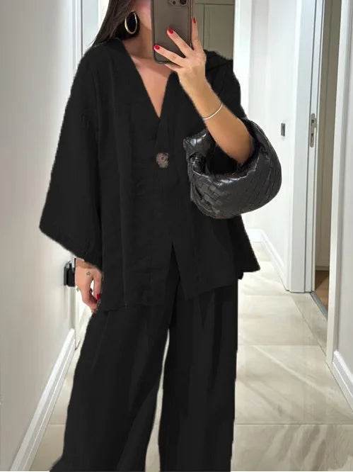 Conjunto Calça e Camisa Kay - Sua Boutique