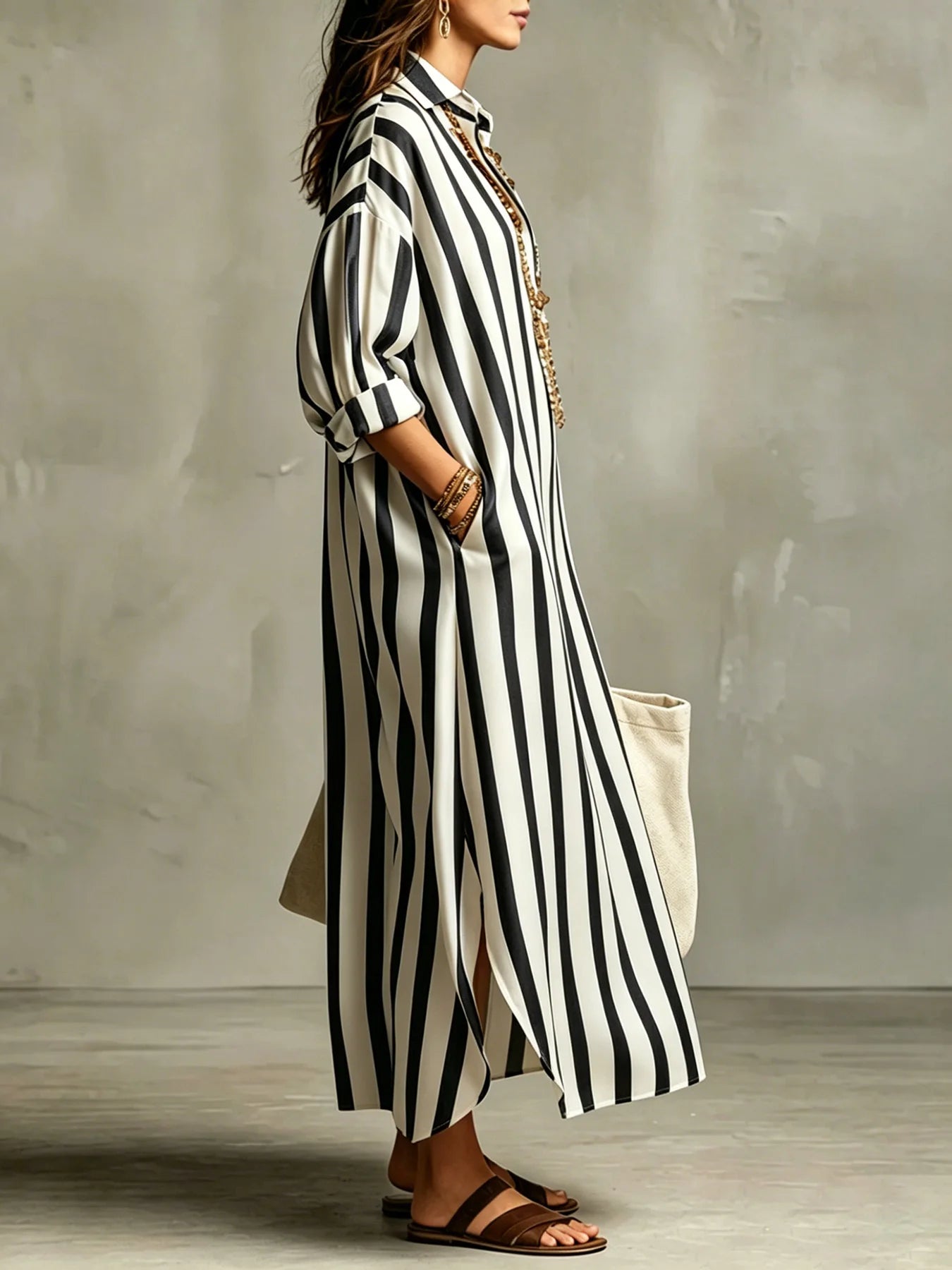 Vestido Longo Suécia