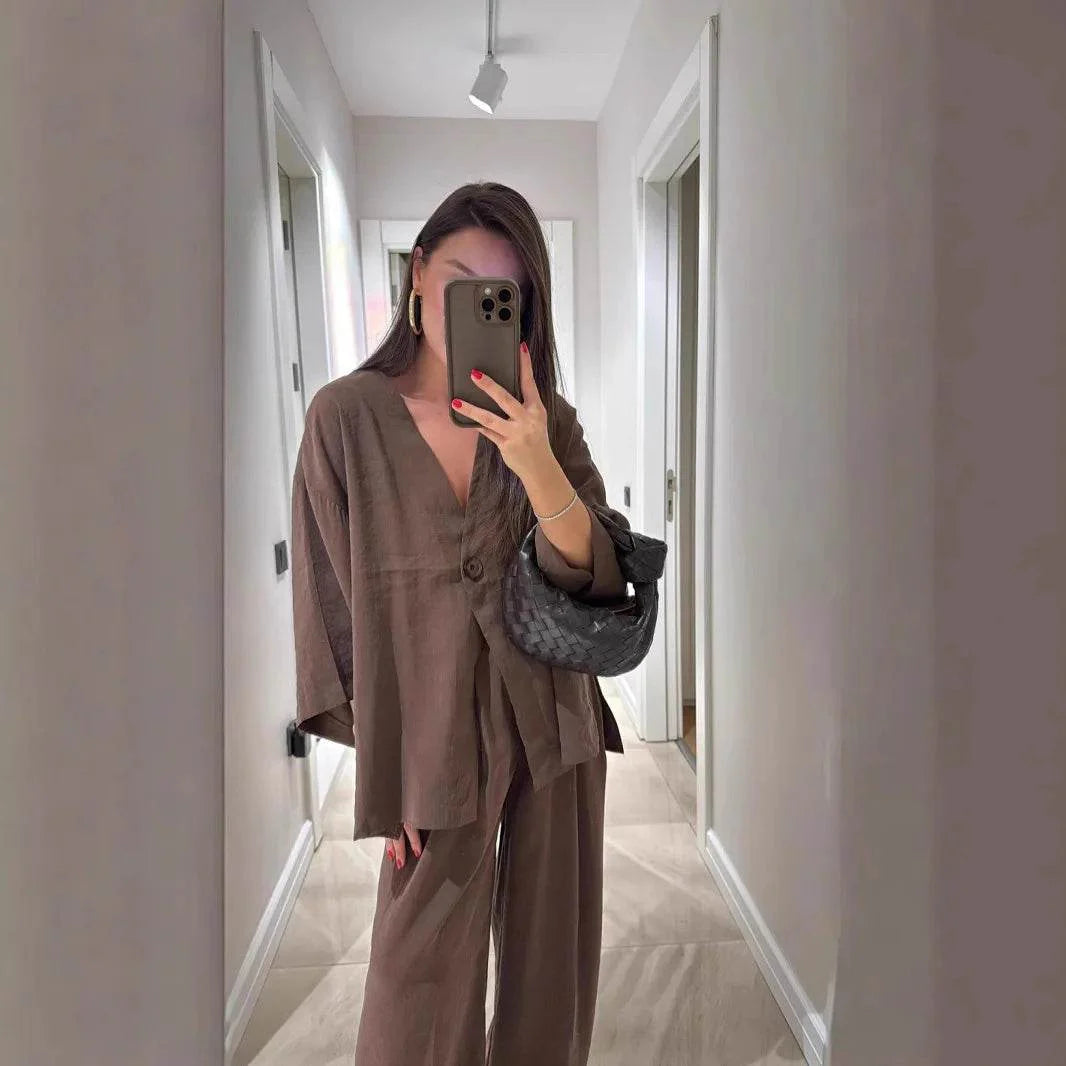 Conjunto Calça e Camisa Kay - Sua Boutique