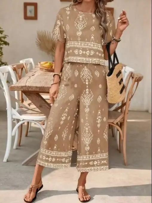 Conjunto Calça e Blusa Marrocos