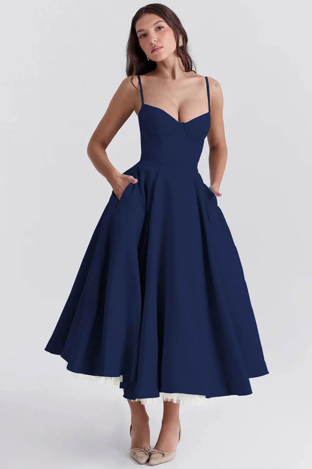 Vestido Midi Lady - Sua Boutique