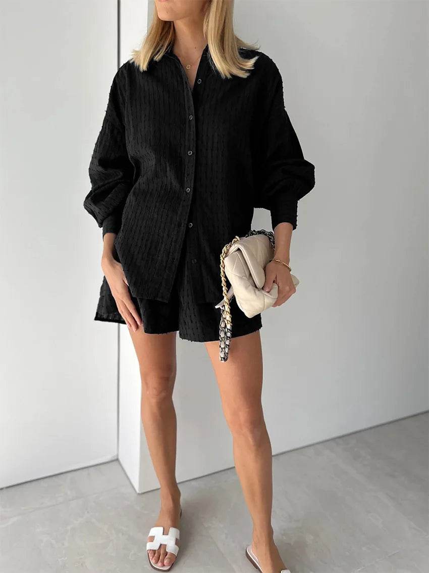 Conjunto Shorts e Camisa Aline - Sua Boutique