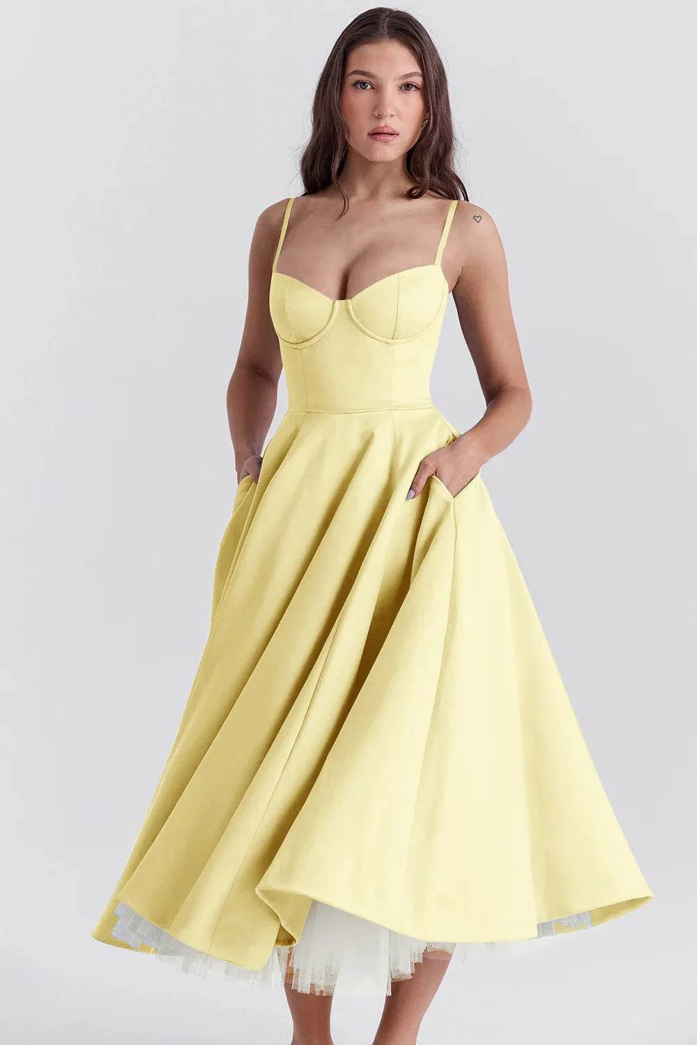Vestido Midi Lady - Sua Boutique