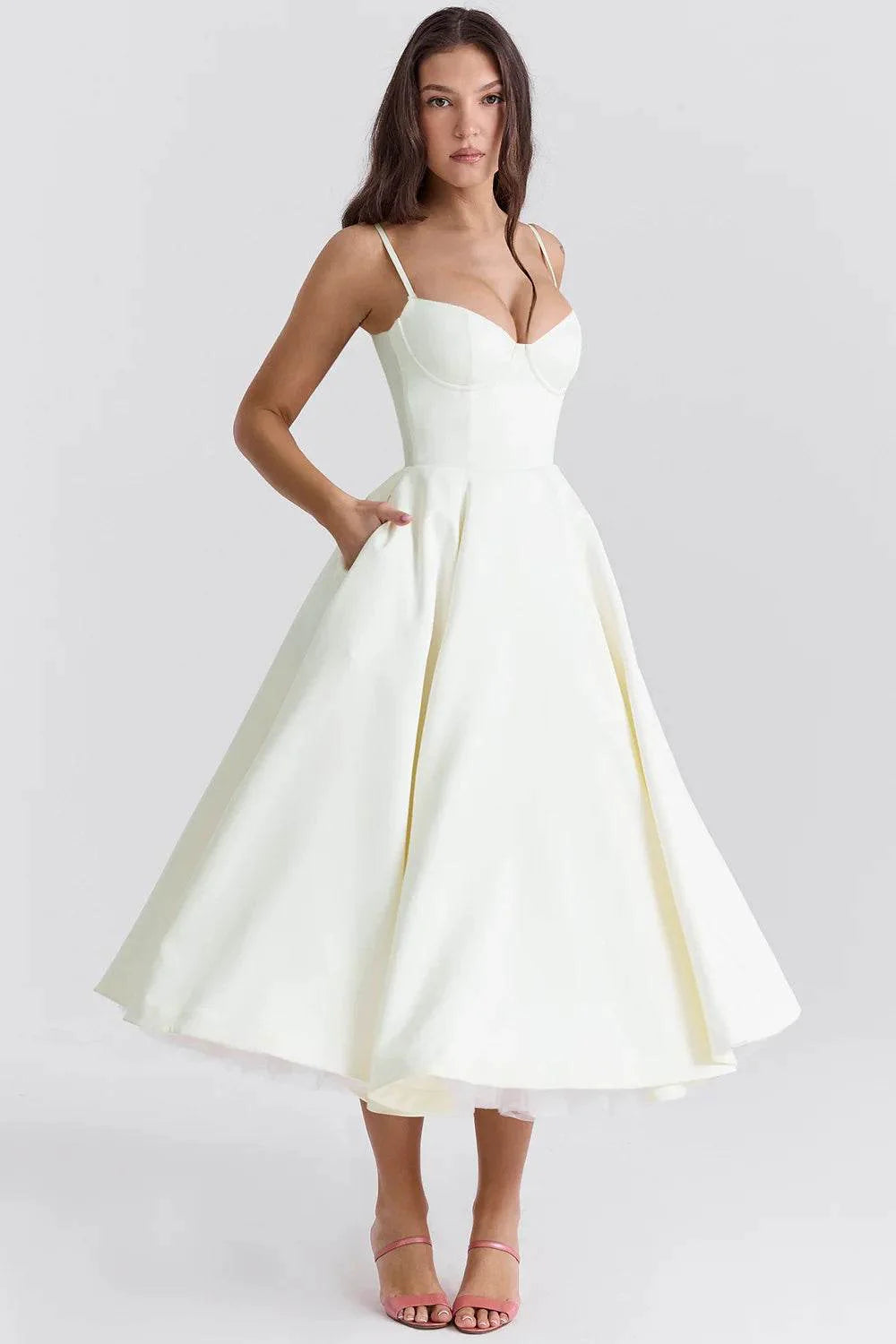 Vestido Midi Lady - Sua Boutique