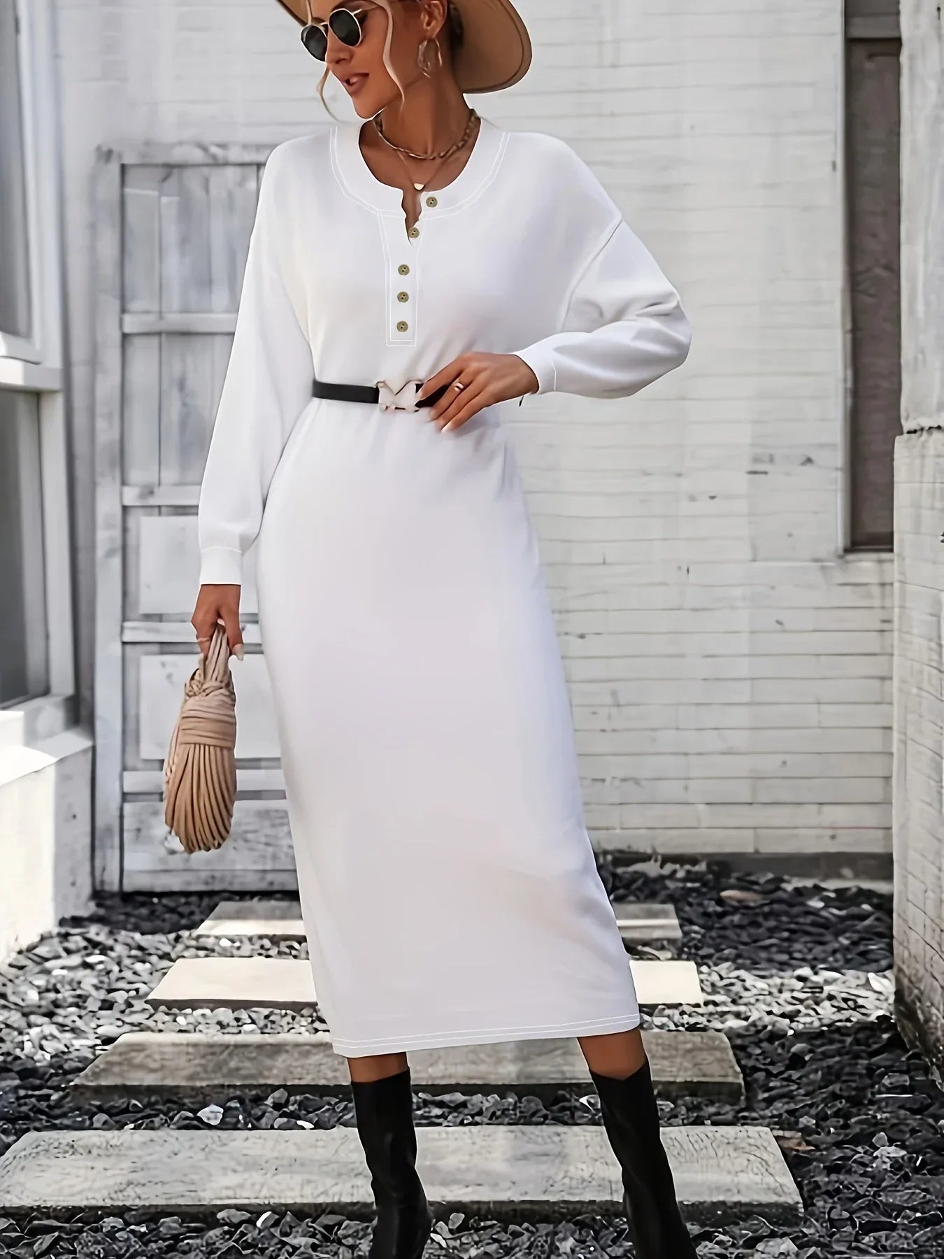 Vestido Midi Manchester - Sua Boutique