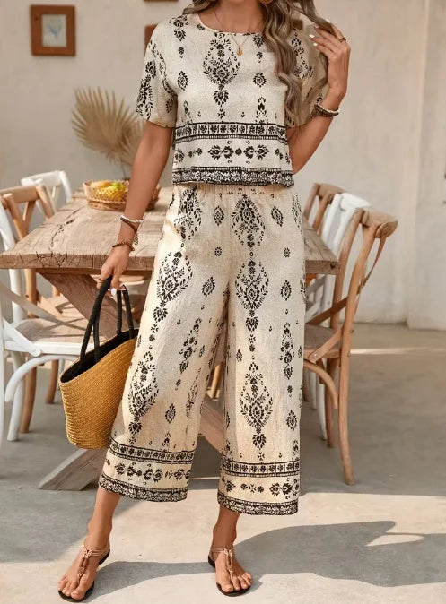 Conjunto Calça e Blusa Marrocos