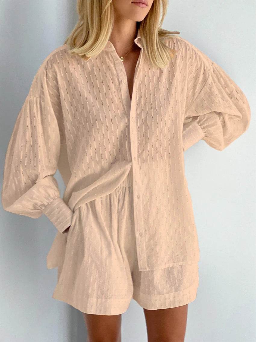Conjunto Shorts e Camisa Aline - Sua Boutique