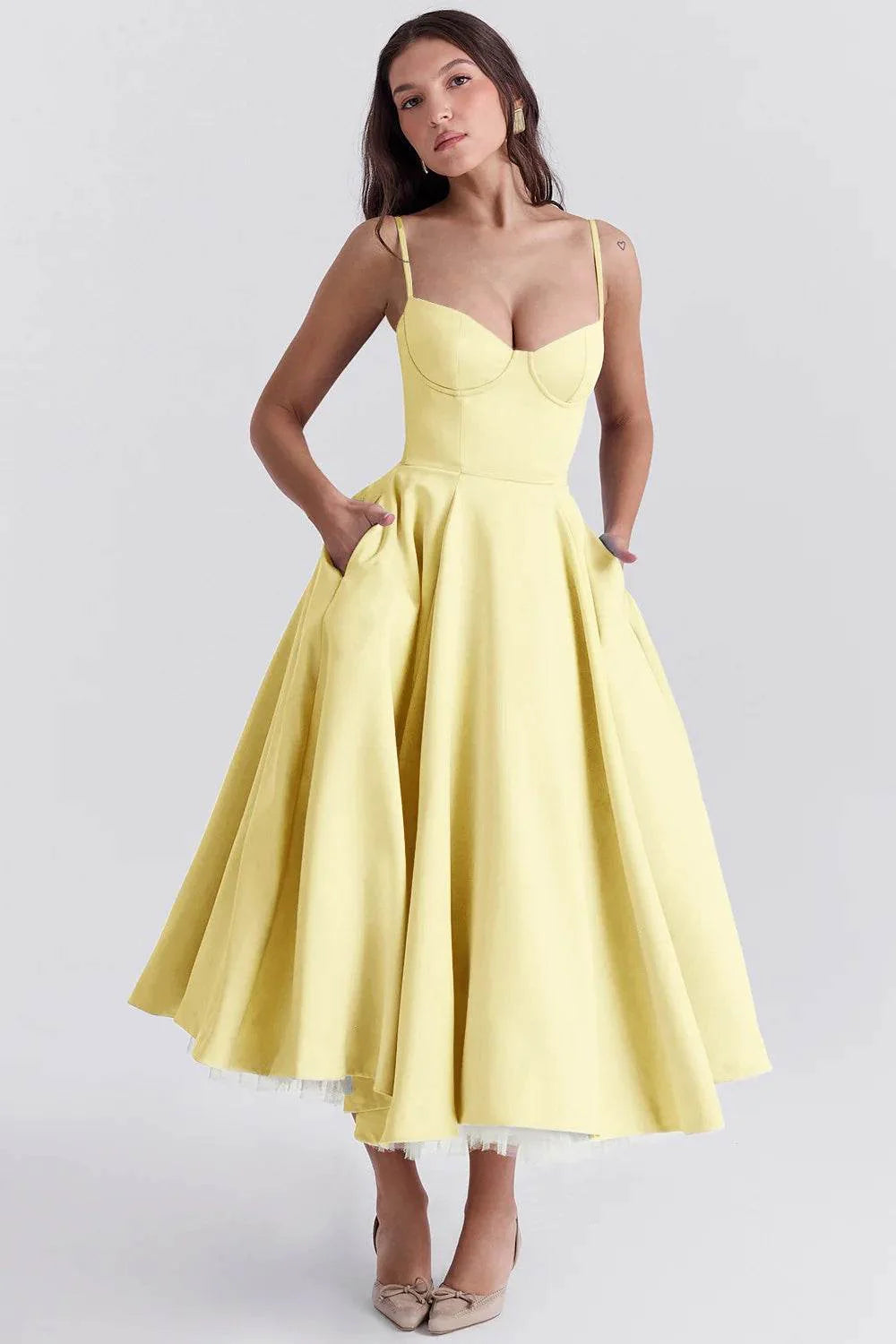 Vestido Midi Lady - Sua Boutique
