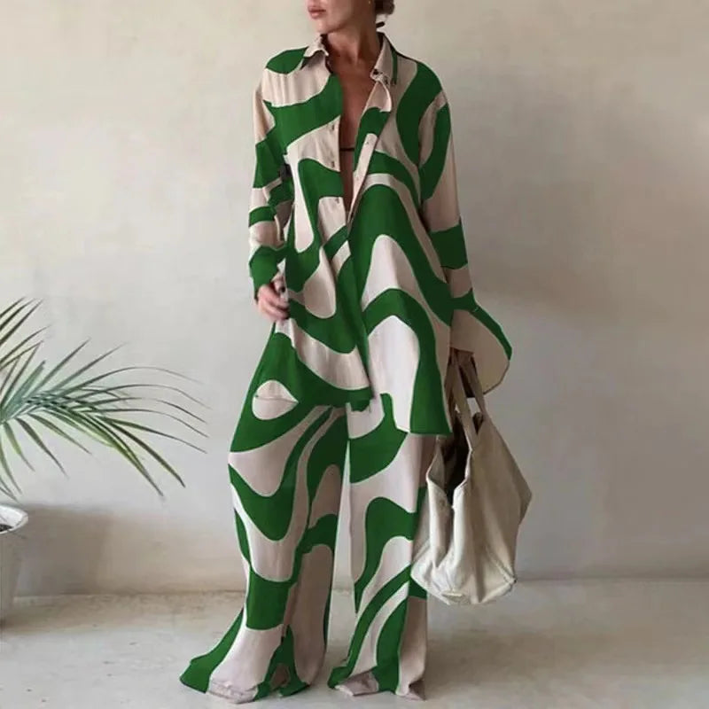 Conjunto Camisa e Calça Mediterranée