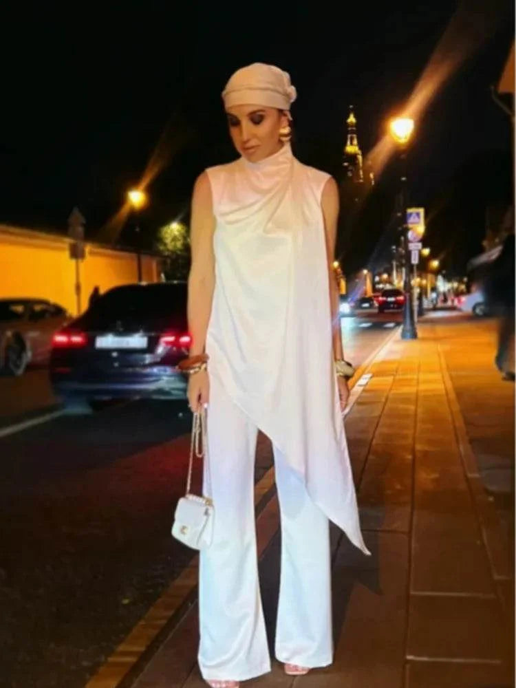 Conjunto Calça e Blusa Assimétrica Barcelona - Sua Boutique