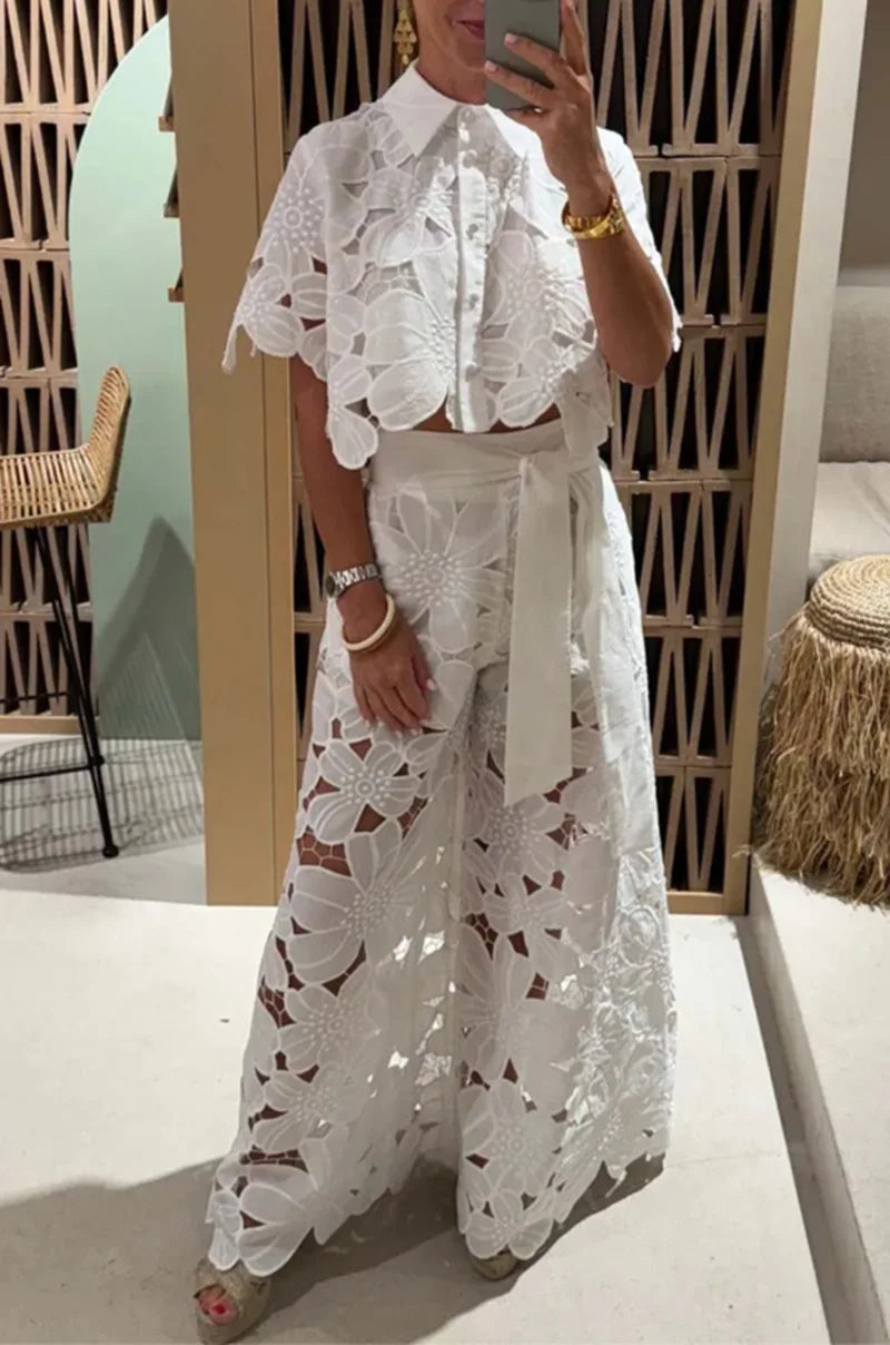 Conjunto Calça e Cardigan Istambul