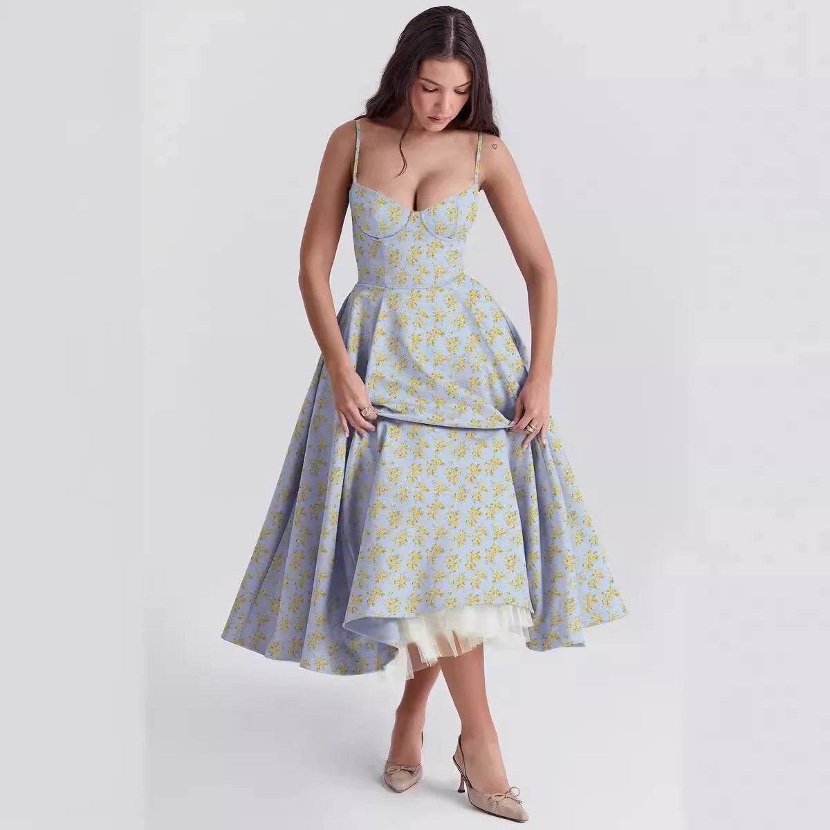 Vestido Midi Lady - Sua Boutique