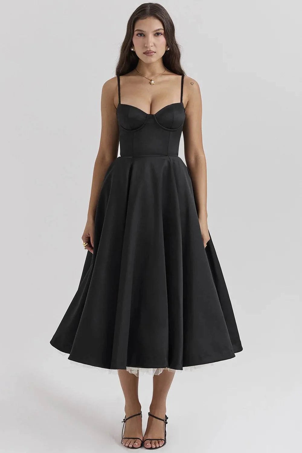 Vestido Midi Lady - Sua Boutique