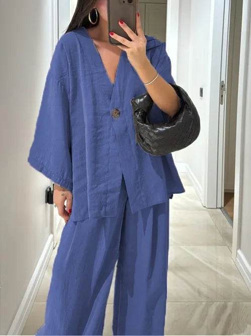 Conjunto Calça e Camisa Kay - Sua Boutique