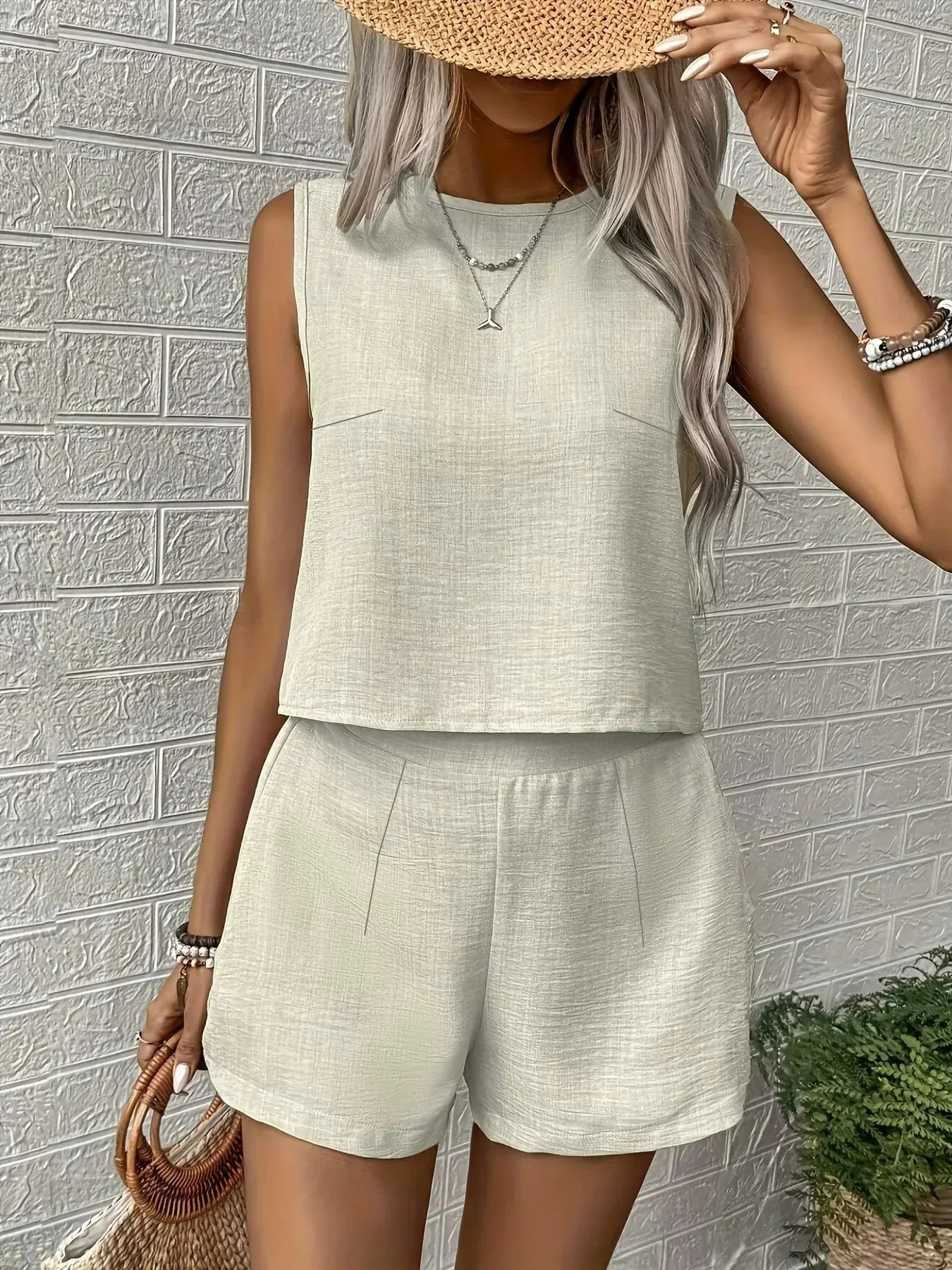 Conjunto Blusa e Shorts Janaina - Sua Boutique