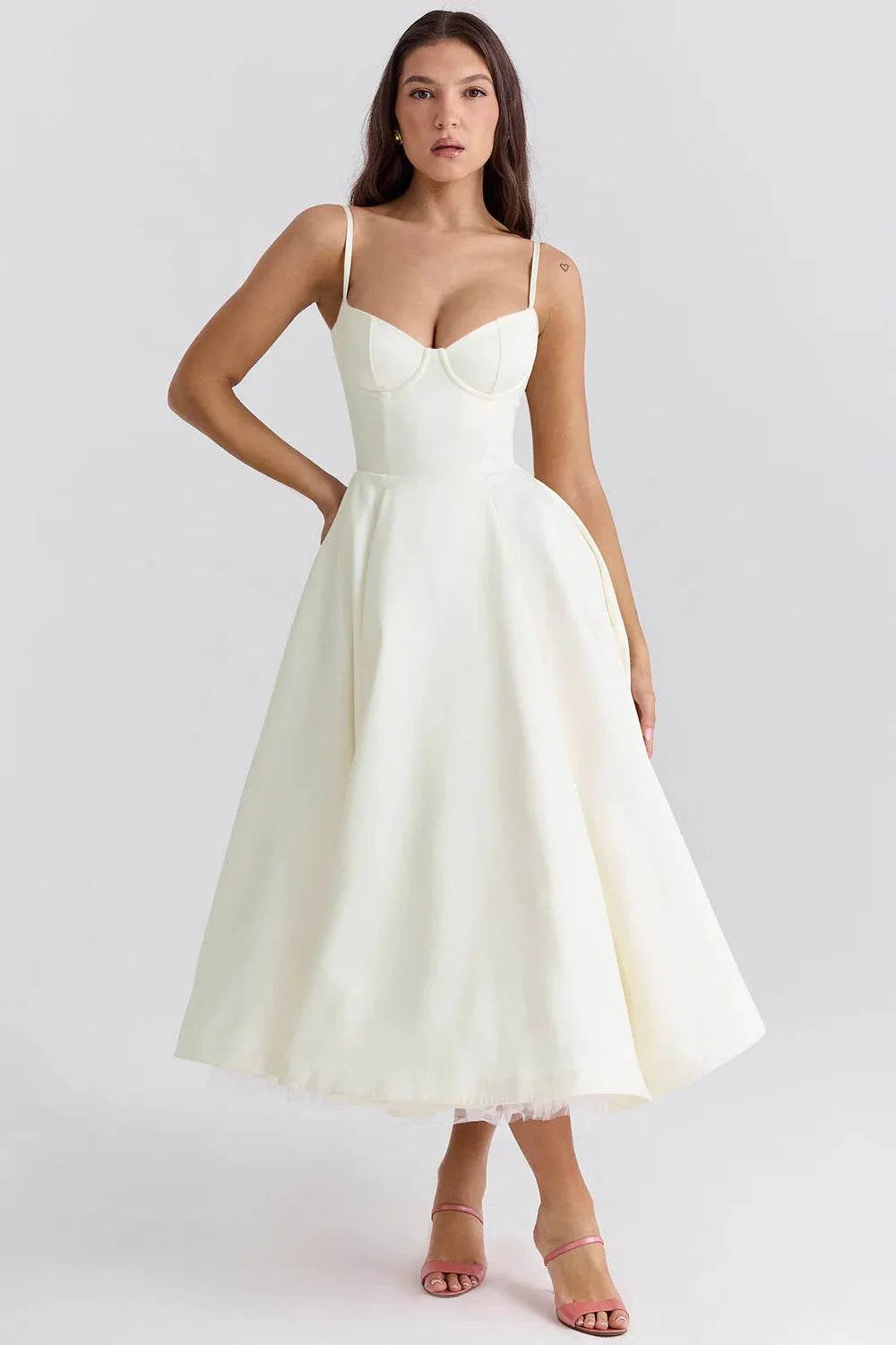 Vestido Midi Lady - Sua Boutique
