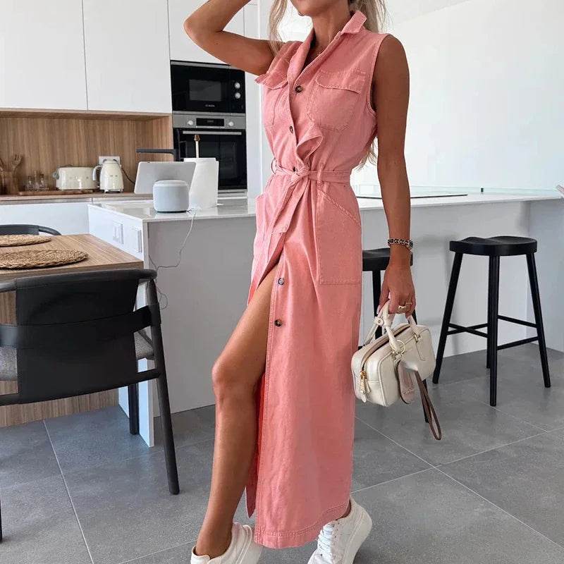 Vestido Denin Cecilia - Sua Boutique