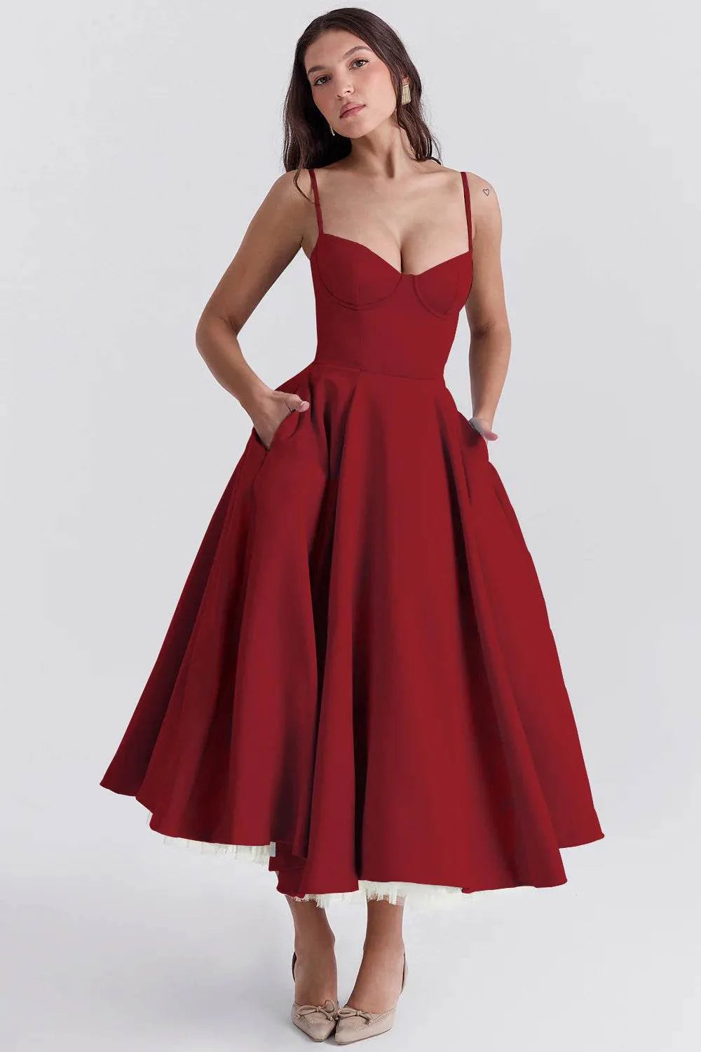 Vestido Midi Lady - Sua Boutique