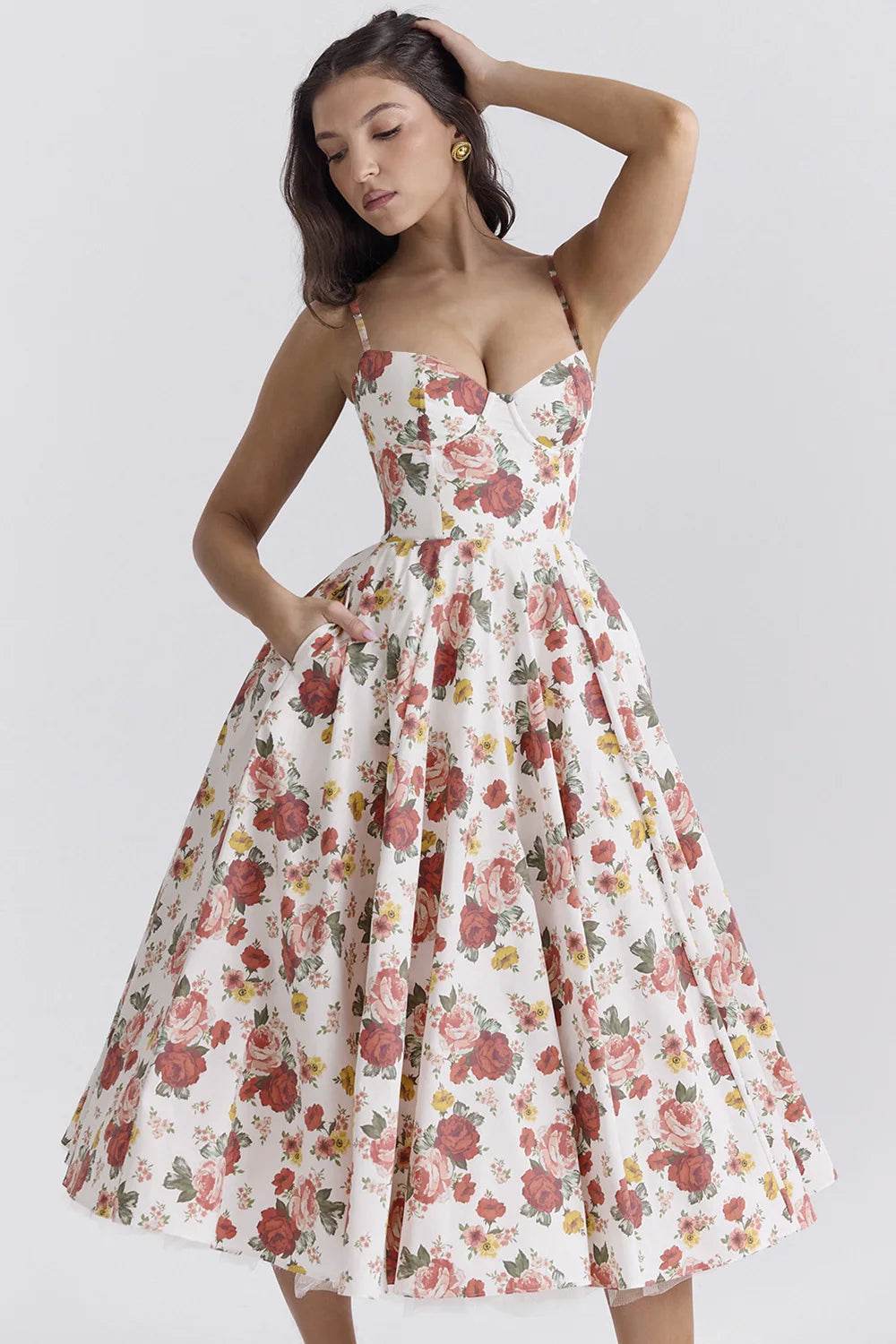 Vestido Midi Lady - Sua Boutique