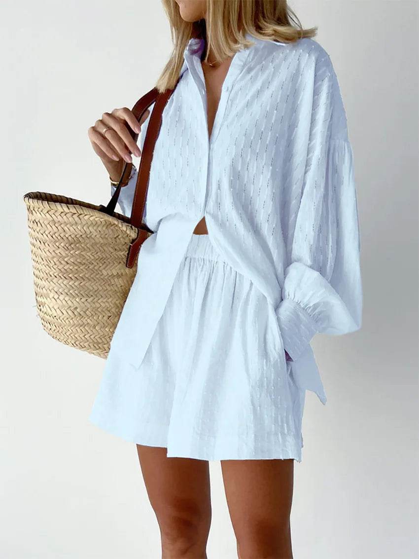 Conjunto Shorts e Camisa Aline - Sua Boutique
