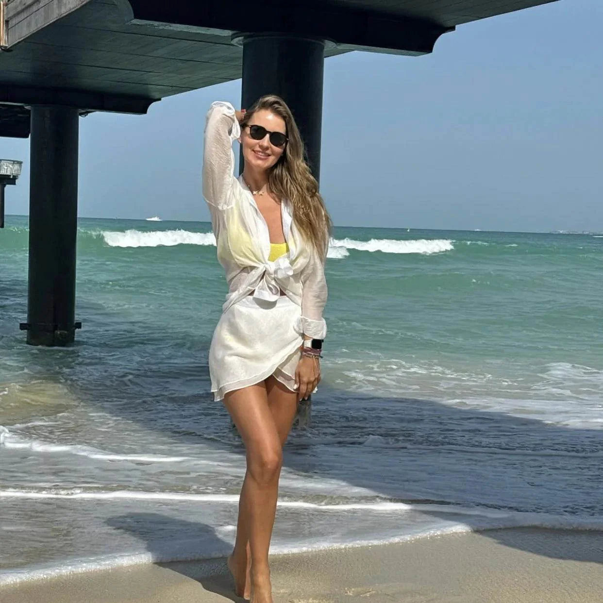 Conjunto Camisa e Saia Babado Summer - Sua Boutique