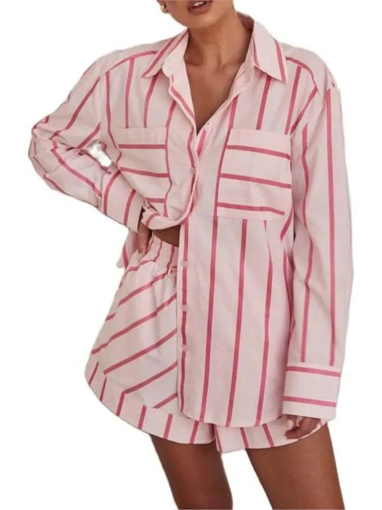 Conjunto Camisa e Shorts Hefera - Sua Boutique