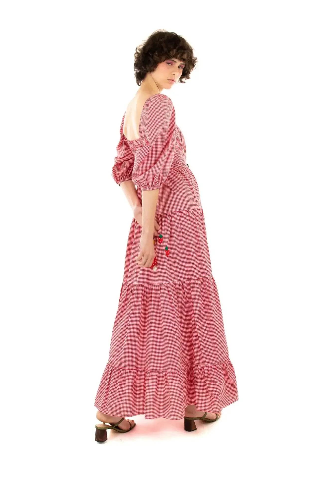 Vestido Boho Bordado - Sua Boutique