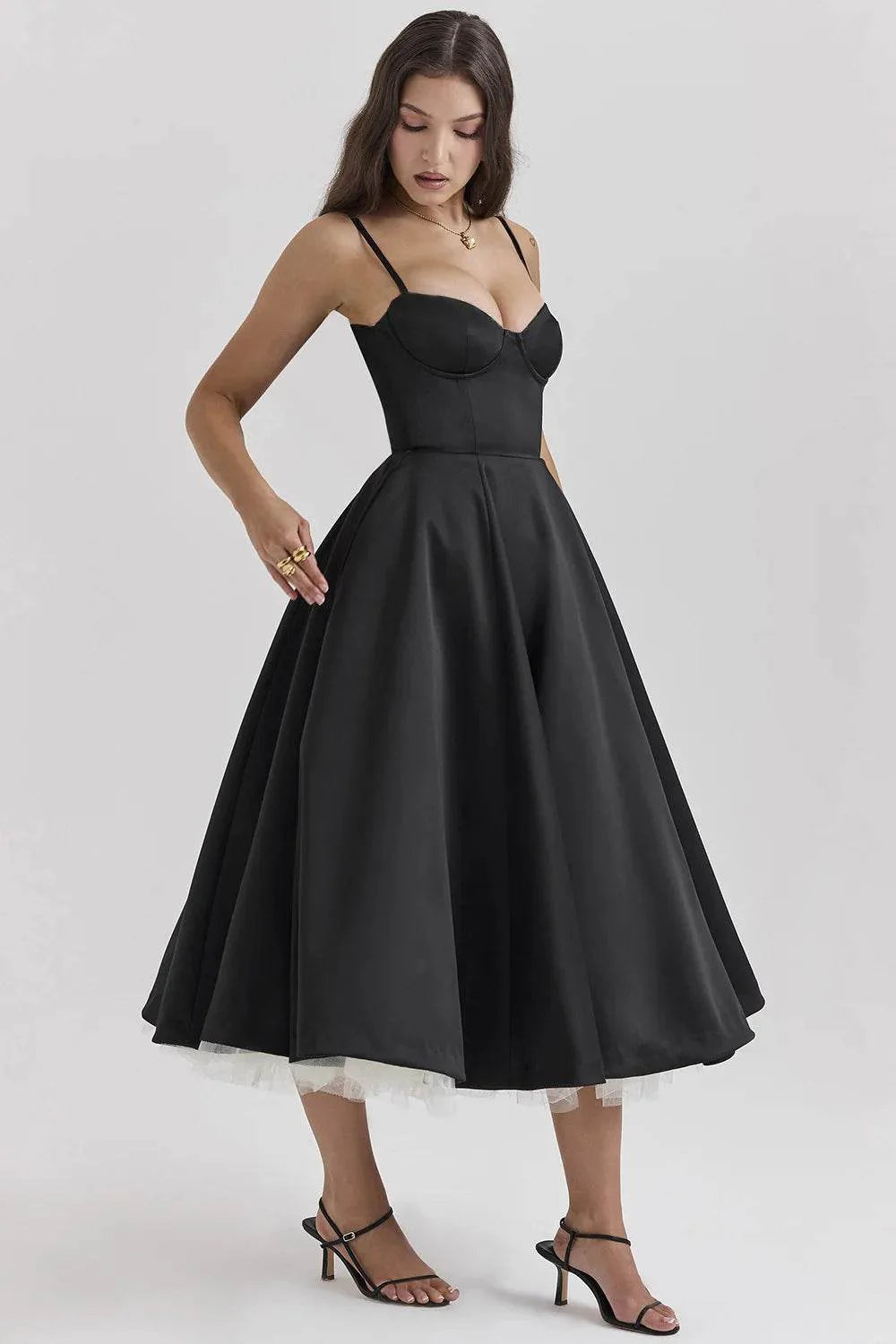Vestido Midi Lady - Sua Boutique