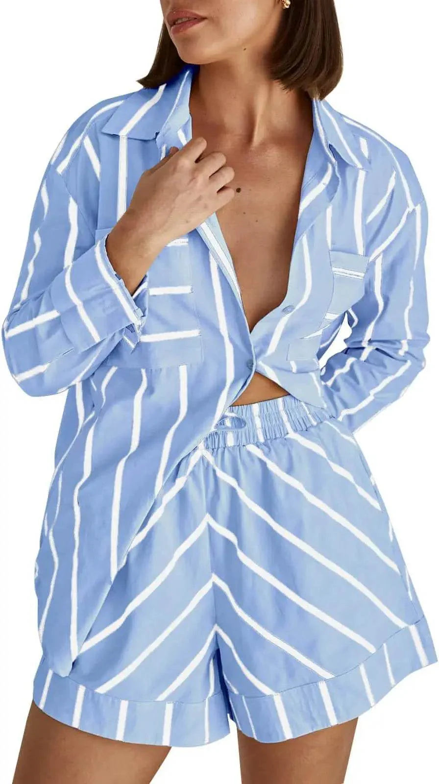 Conjunto Camisa e Shorts Hefera - Sua Boutique