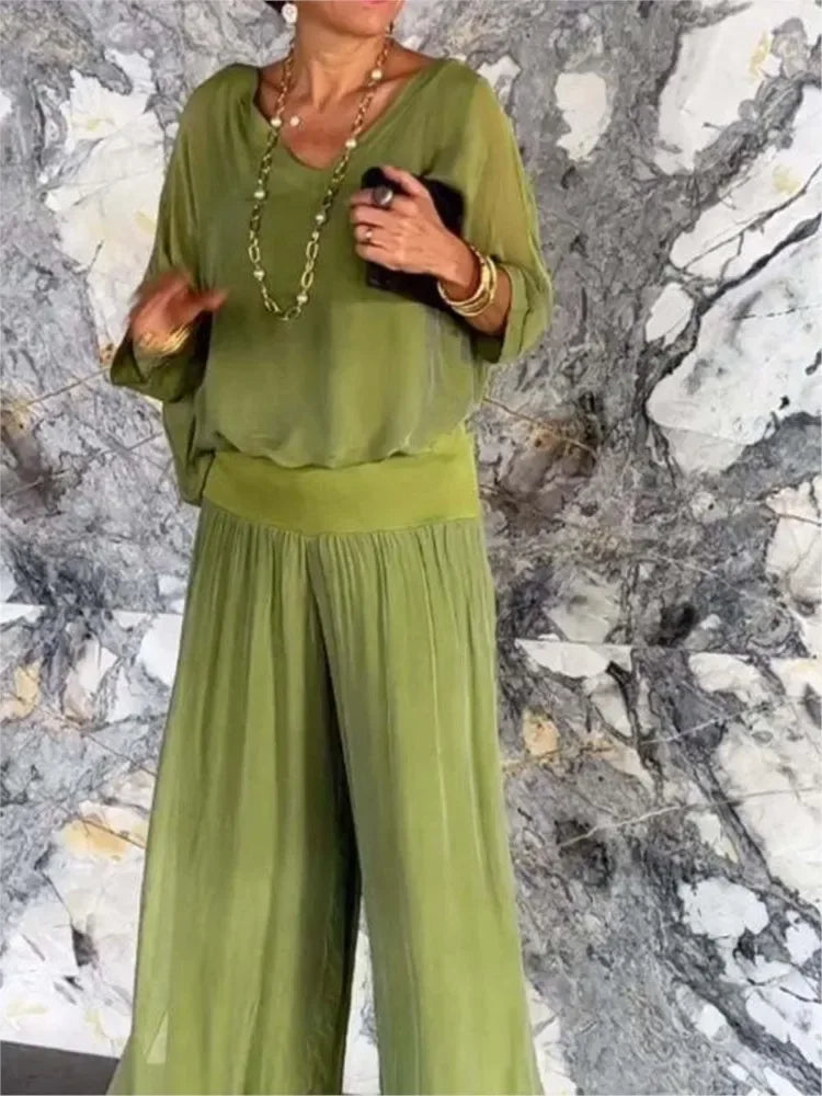 Conjunto Calça e Blusa Eloah - Sua Boutique