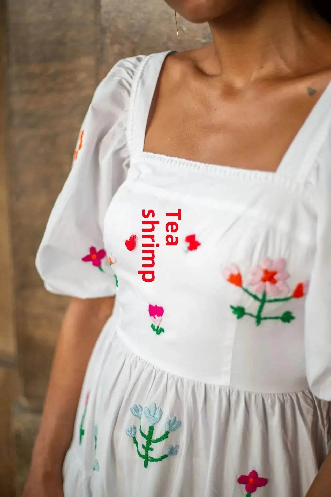 Vestido Boho Bordado - Sua Boutique