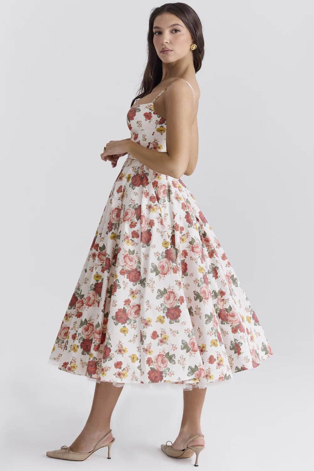Vestido Midi Lady - Sua Boutique