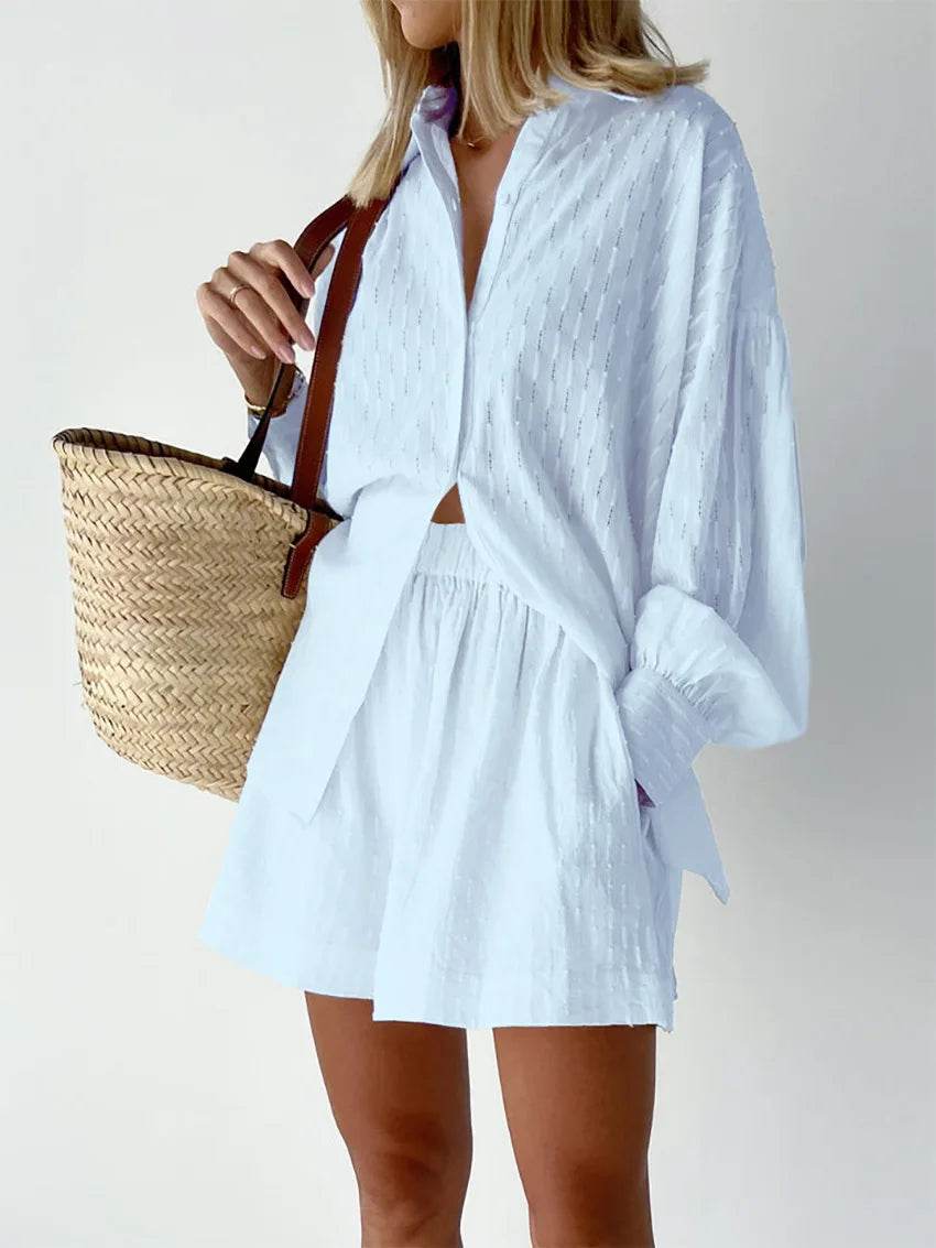 Conjunto Shorts e Camisa Aline - Sua Boutique