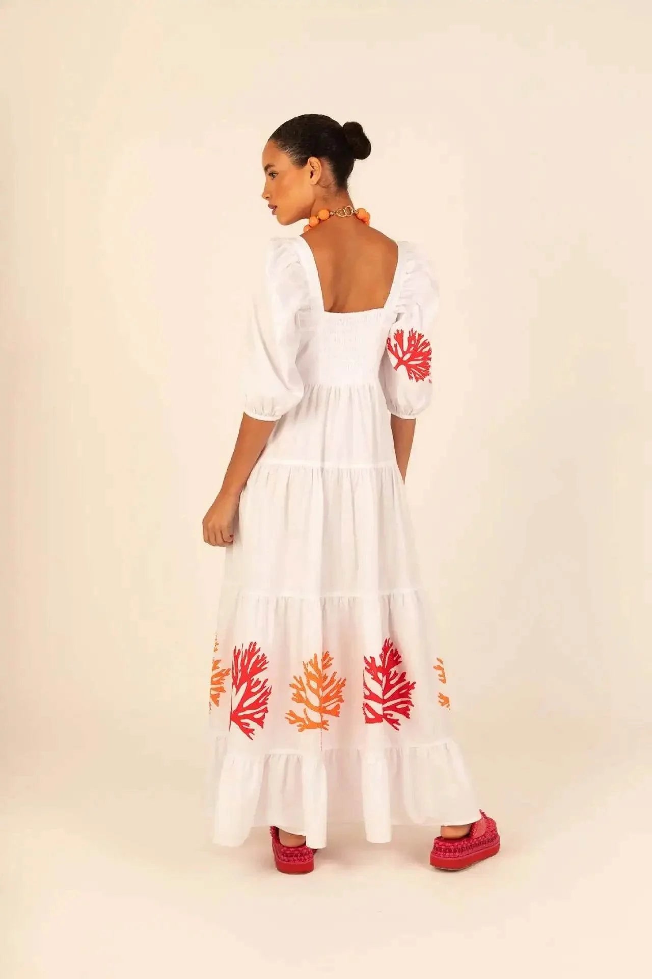 Vestido Boho Bordado - Sua Boutique